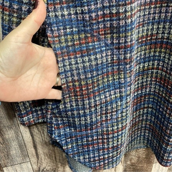 Pure Essence- Multicolored Long Sleeve Tunic Top- Sz. M - Picture 3 of 10